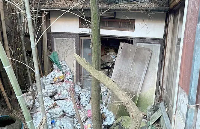 物置・倉庫の解体回収実績